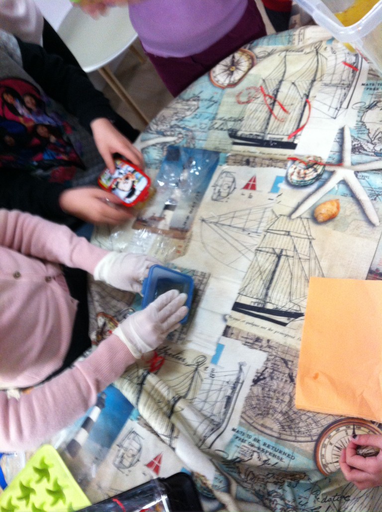 Elaboración jabón artesanal