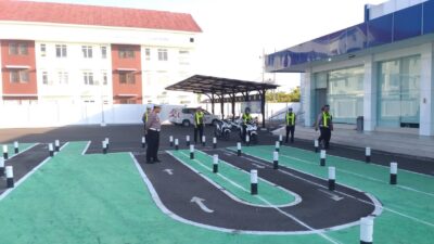 ujian praktek sim polres sumenep