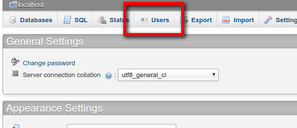 phpmyadmin-users