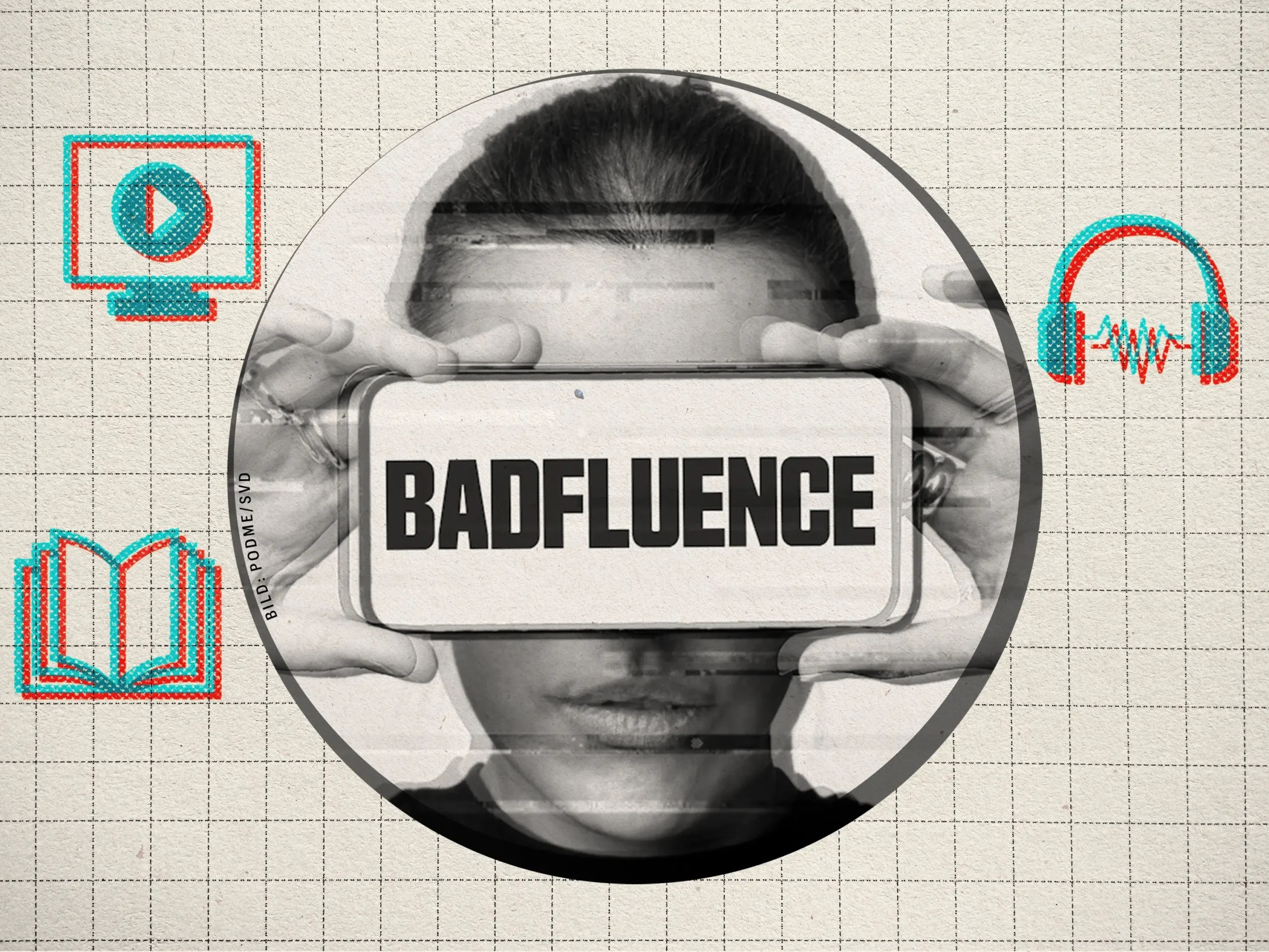 Vinjettbild dokumentärtips. I bild foto från vinjetten Badfluence.