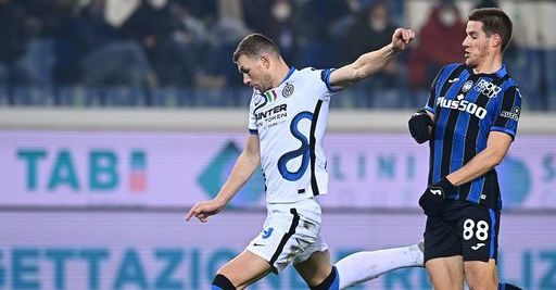 Dzeko perdona l’Atalanta e Handanovic salva i suoi; 0-0 tra Atalanta ed Inter