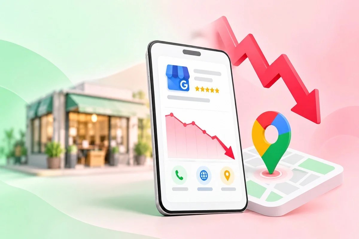 Learn why your Google Business Profile views are dropping, how to identify the real causes, and practical ways to restore visibility and local engagement.