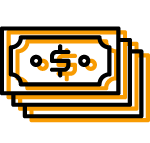 Icon of the currency