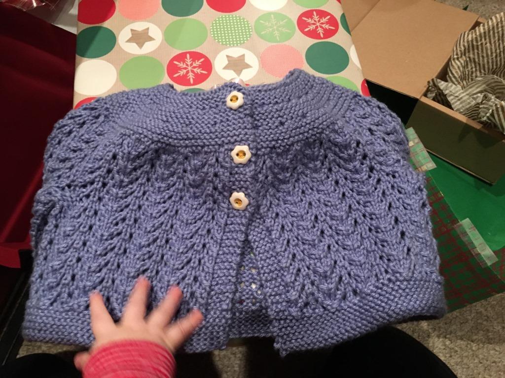 february baby sweater