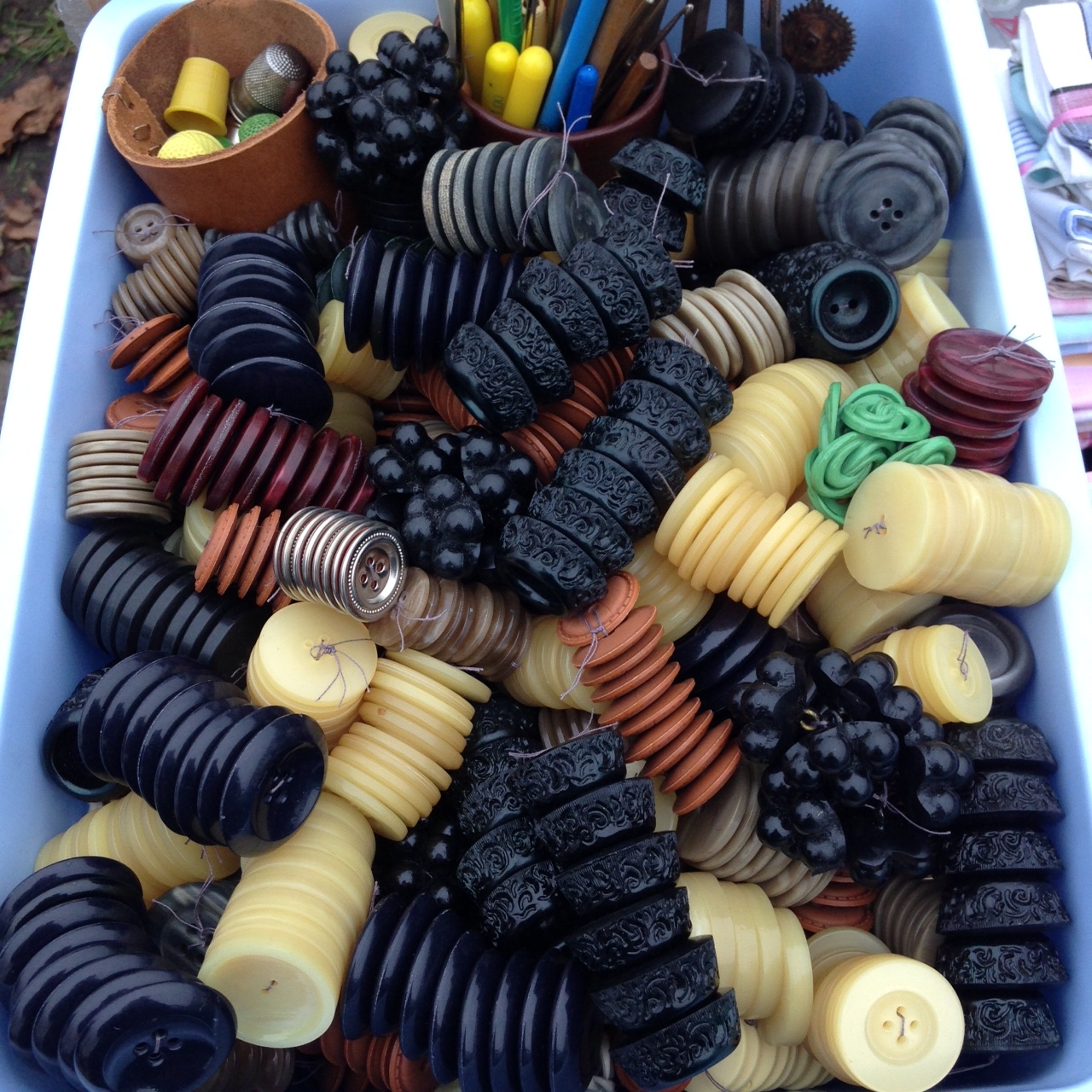 Market ShoppIng in Leipzig