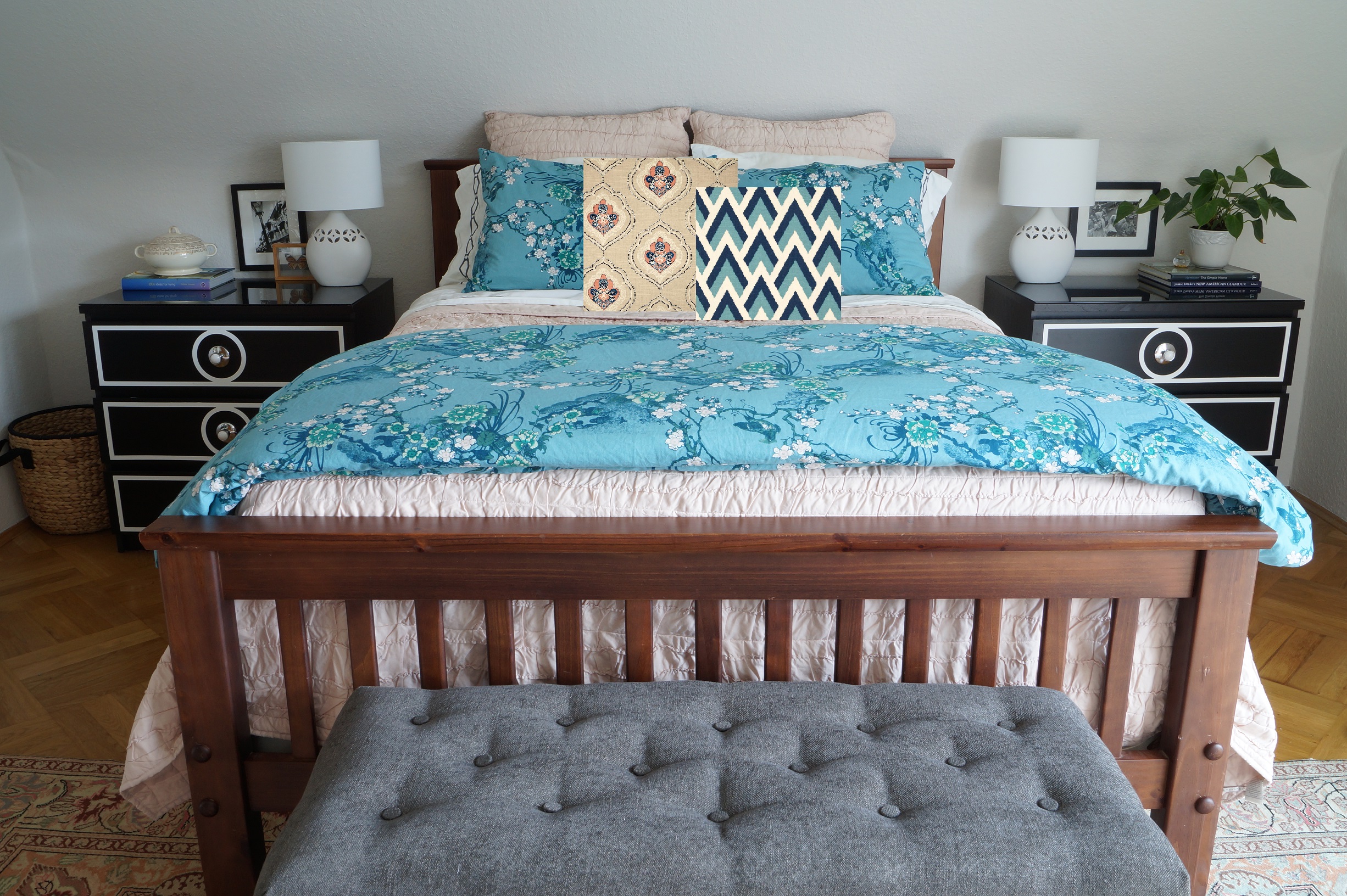Master Bedroom Bedding Update Maggie Overby Studios
