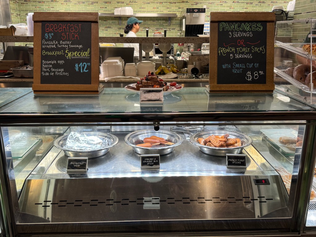 Breakfast items at Express Cafe