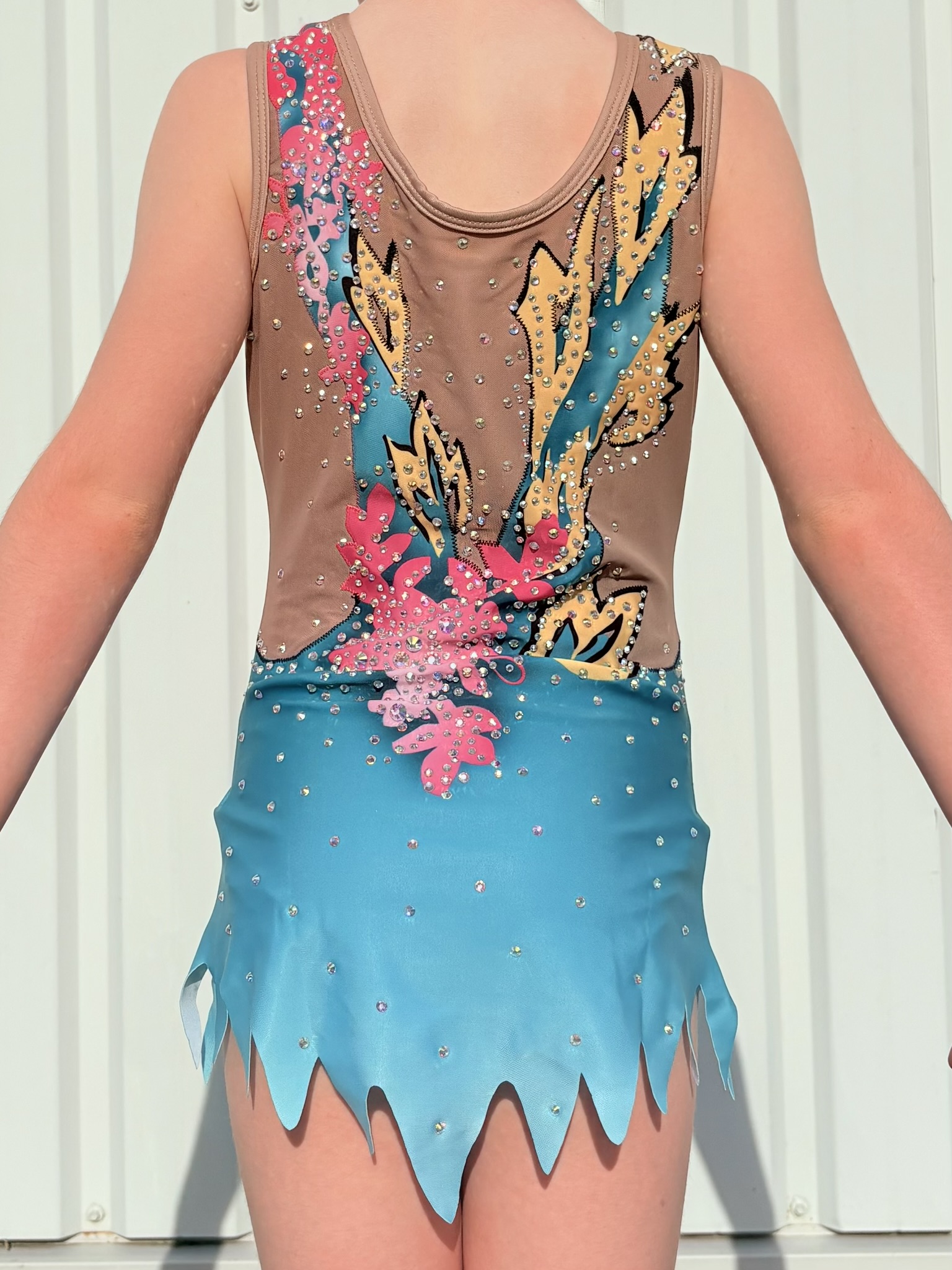 Competition Leotard Ocean Rose