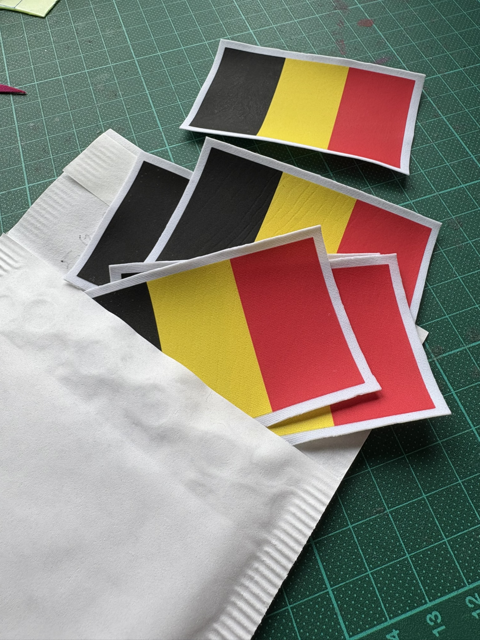 Flag Belgium Sew On