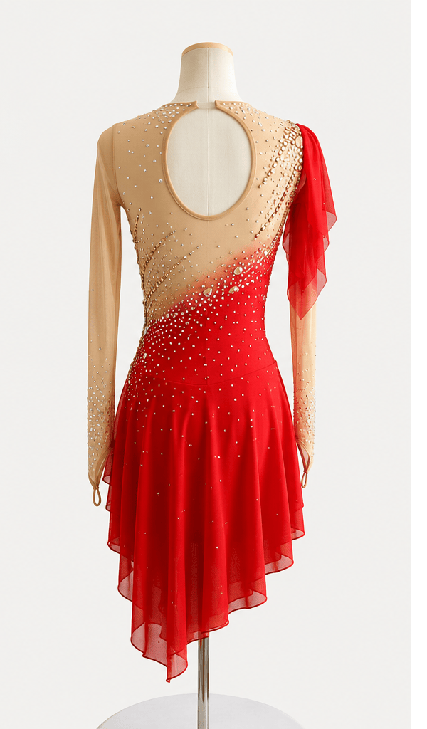 Ice Skating Dress - Ruby Ariel