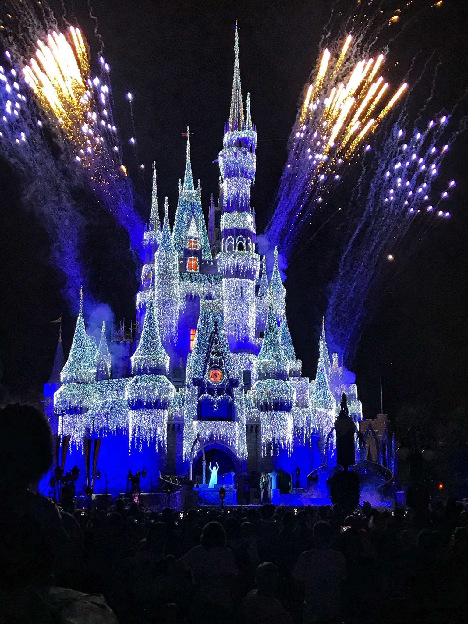 frozen cinderella castle