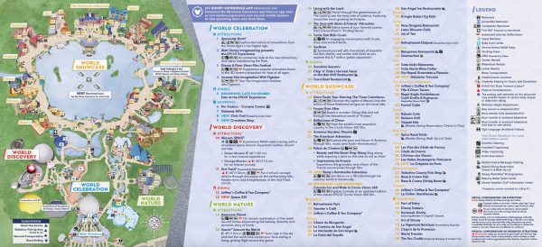 Epcot Map 2022
