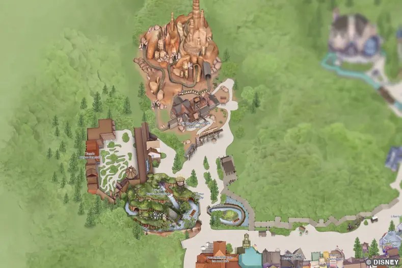 Magic Kingdom Map Florida WDW Noroa.