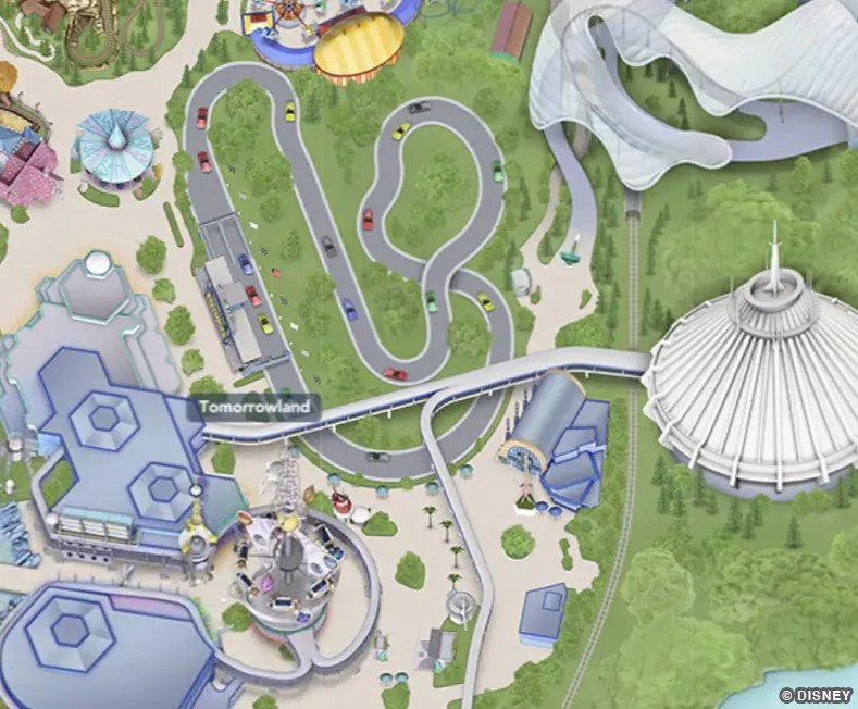 Magic Kingdom Map Printable Pdf WDW.