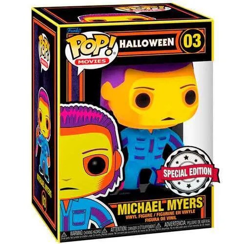 Funko Pop! Movies: Halloween – Michael Myers Blacklight Special Edition #03 Vinyl Figure