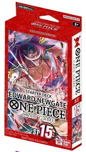 one piece card game starter deck 15 BANDAI Game: Red Edward.Newgate ST-15 this deck provides the foundation for exciting gameplay One Piece TCG ST-15 Edward