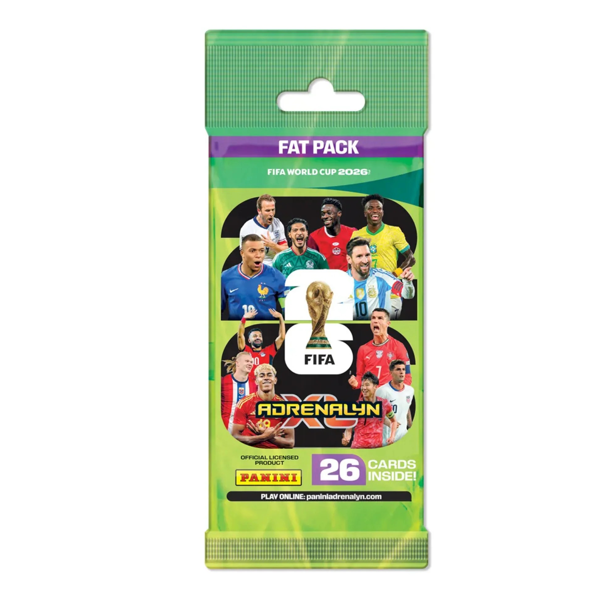 Panini FIFA World Cup 2026 Adrenalyn XL Trading Cards Fatpack (Single)