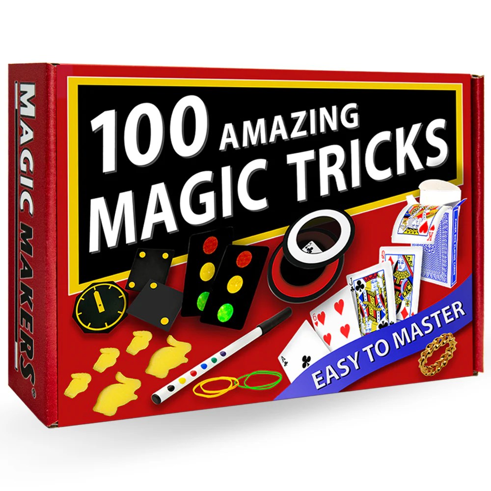 100 Amazing Magic Tricks Kit Magic Makers