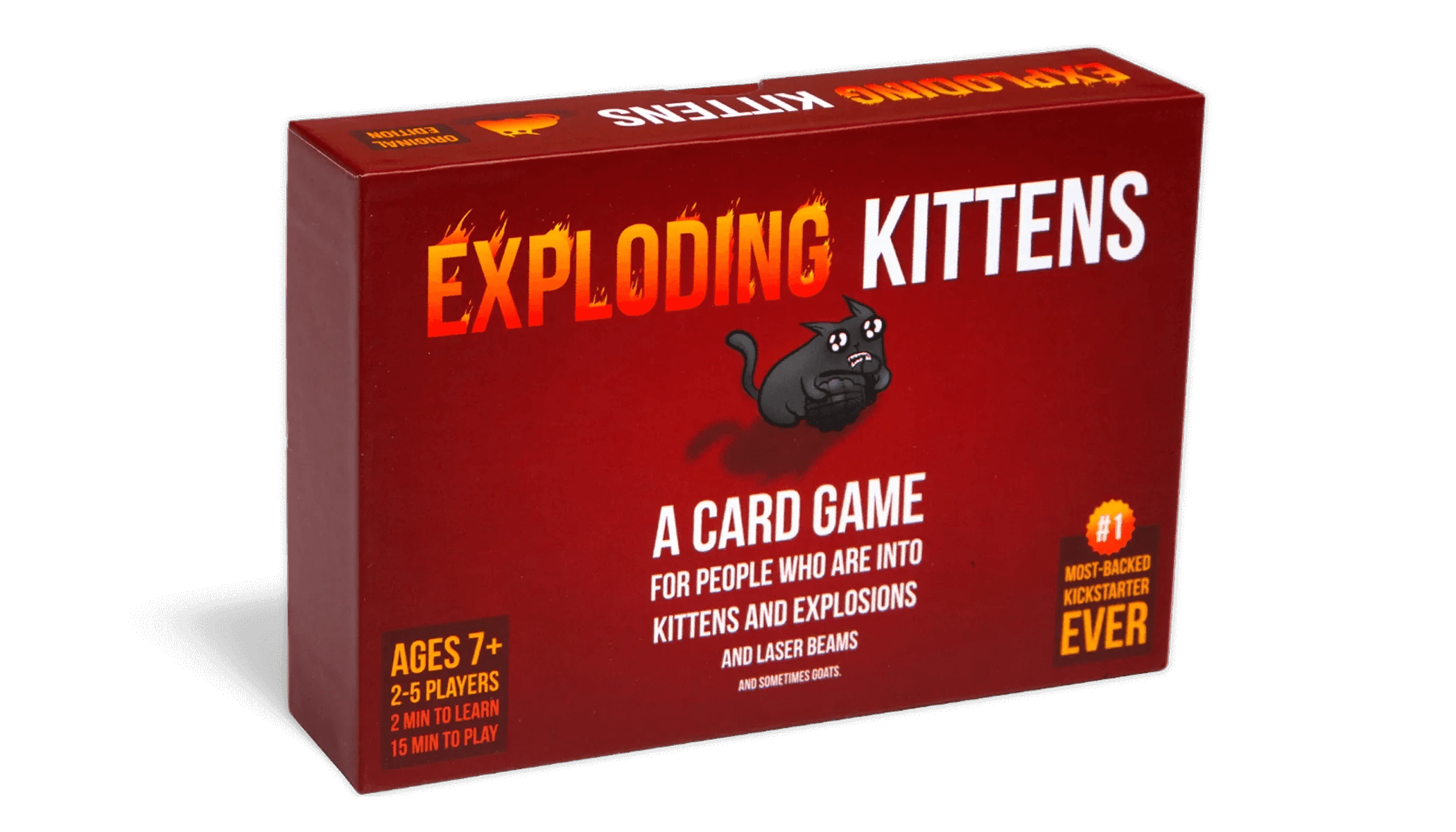 Exploding Kittens Original Quick Games Up To 5 Players