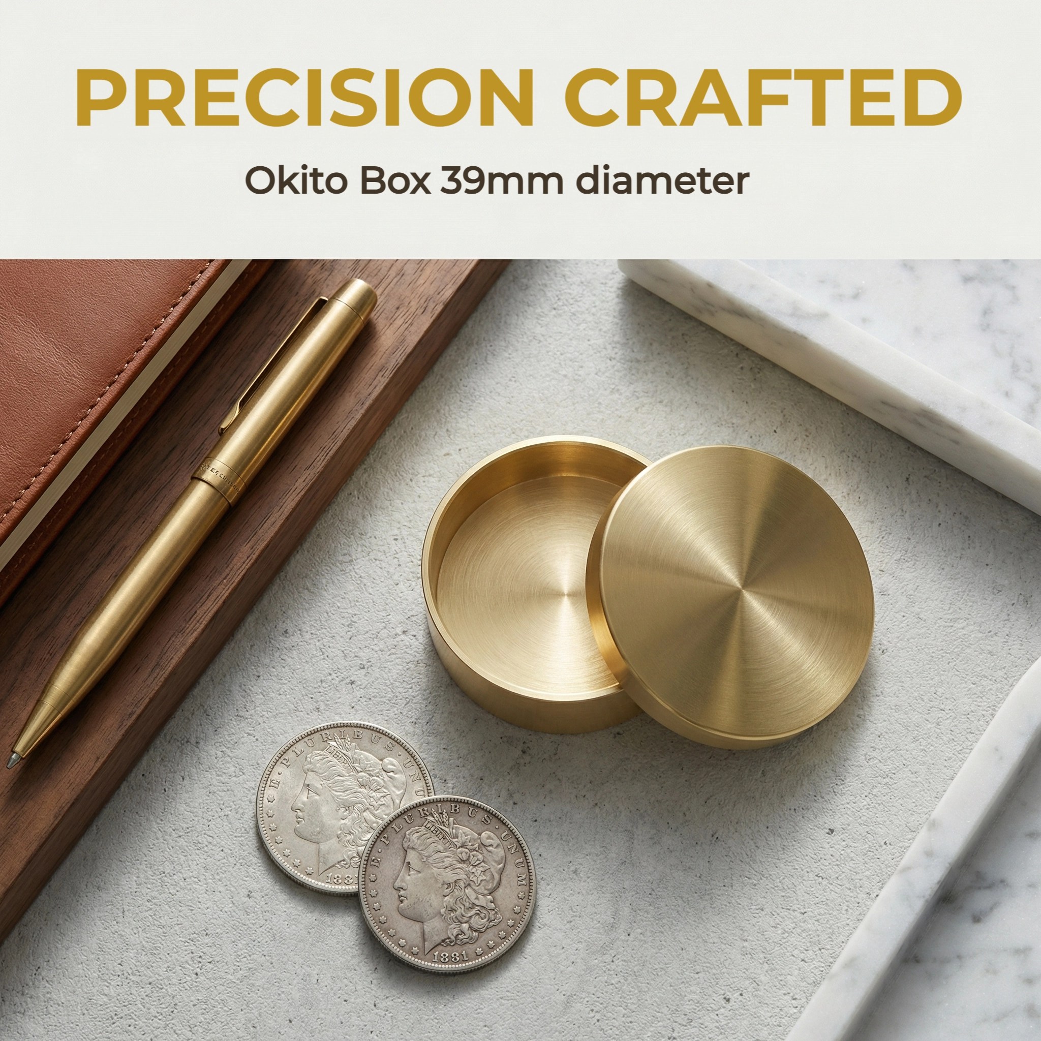 Okito Box (Dollar Size)