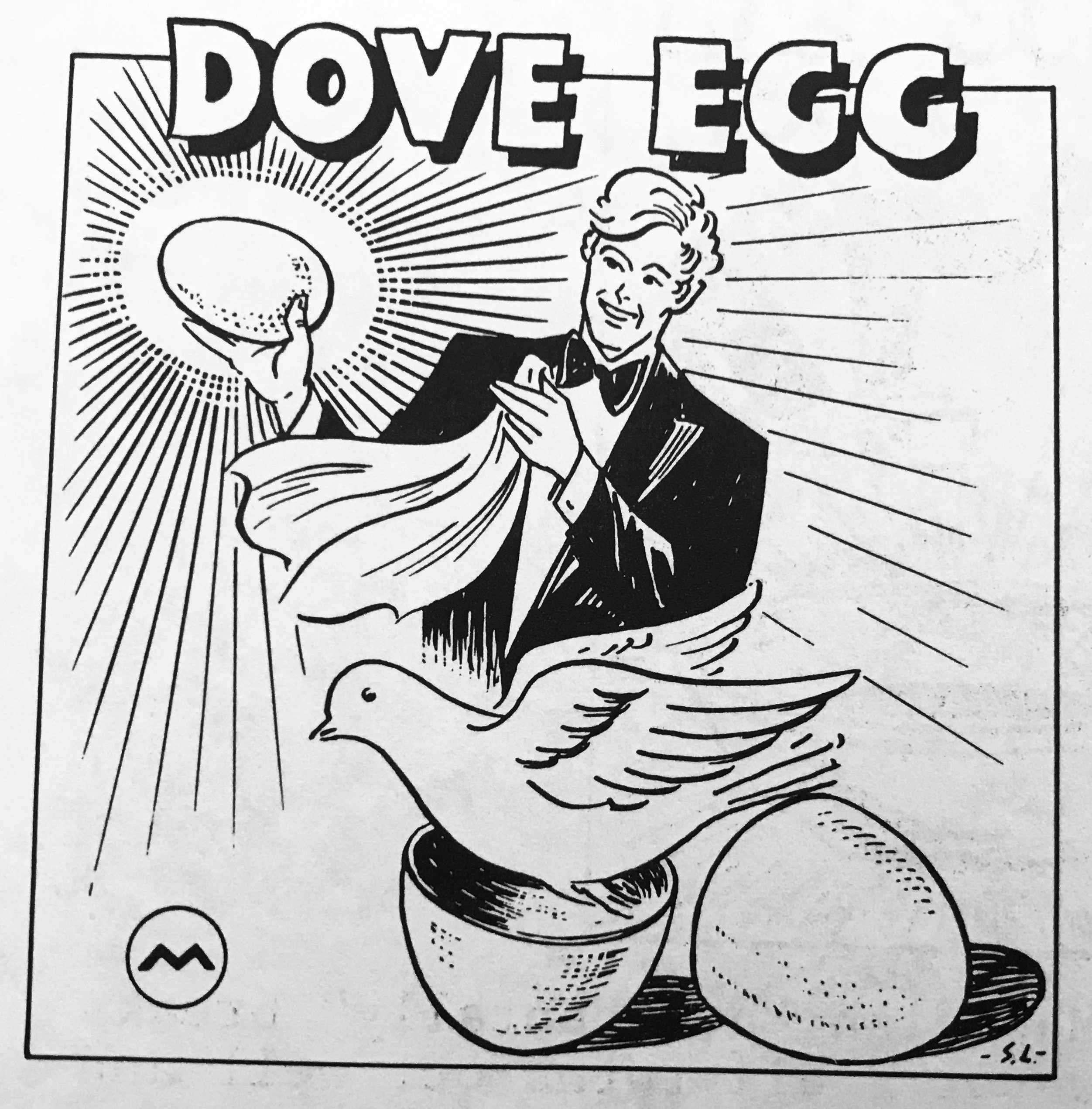 Morrissey Giant Dove Egg