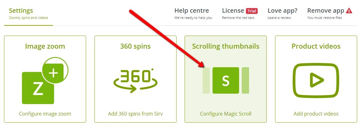 · enter your password · click confirm. Gorgeous Shopify Product Image Zoom App Magic Zoom Plus