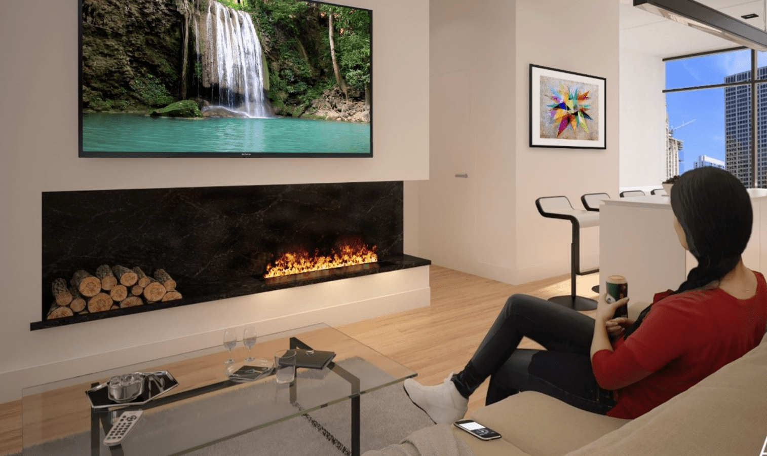 ᑕ❶ᑐ Layer Safety u0026 Style: Choosing the Safest Fireplace Space Heater