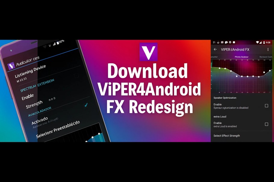 Download ViPER4Android FX Redesign