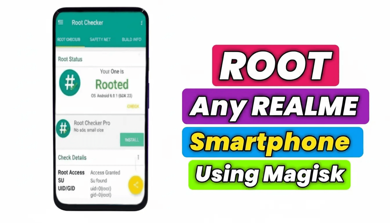 Root Any Realme Smartphone Using Magisk