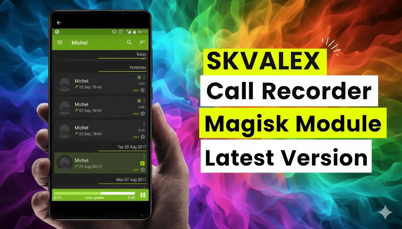 SKVALEX Call Recorder Magisk Module Latest Version 2025 Download