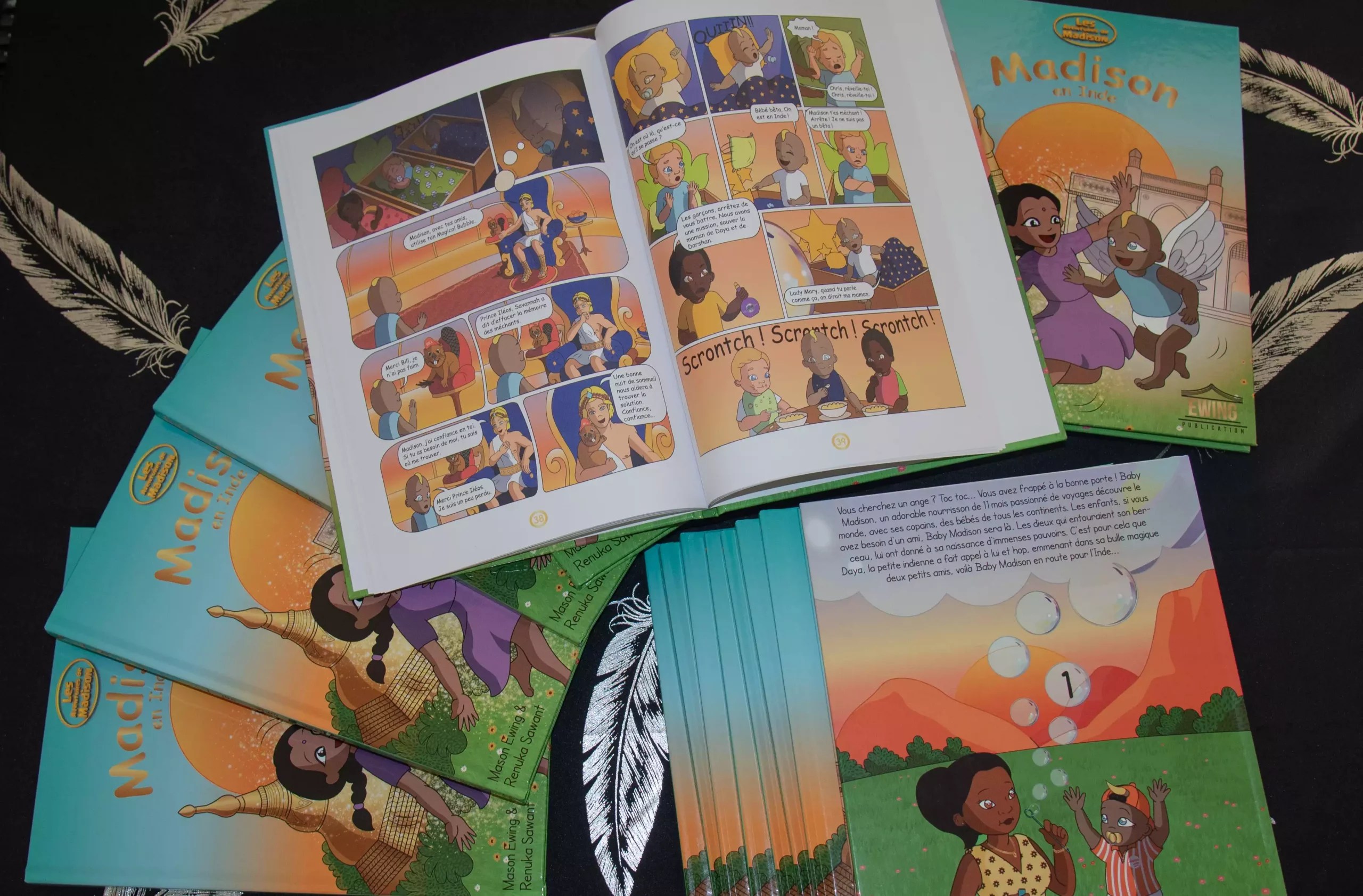Baby Madison en Inde, la BD magique !