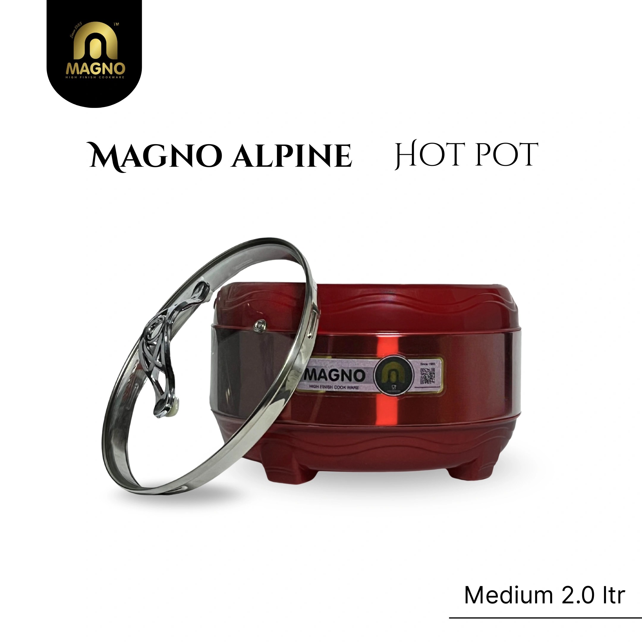 Magno alpine Hot pot medium red edition