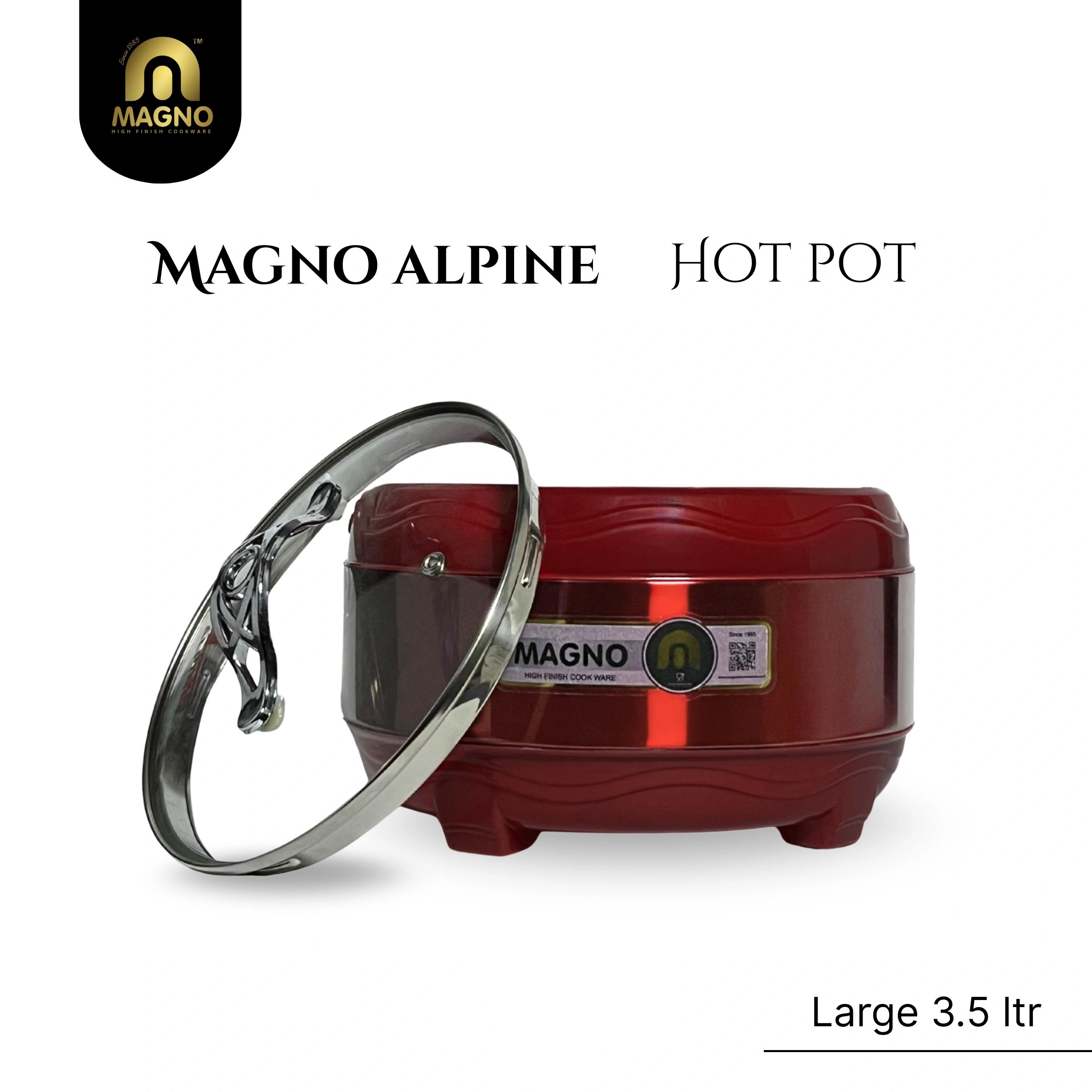 Magno alpine Hot pot large red edition