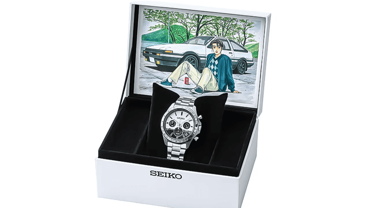D’/ICON(JAPAN SPECIAL EDITION) Seiko Unveils AE86 Initial D Chronograph - Magzoid Magazine