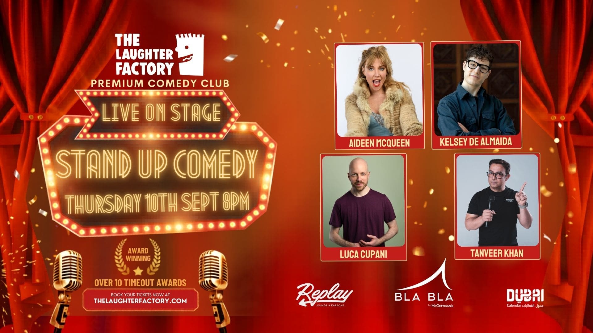 The Laughter Factory celebrates 30 years of live comedy in Dubai