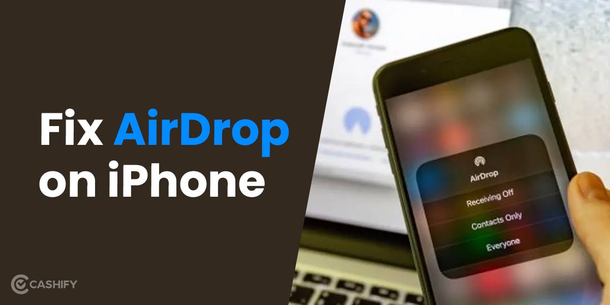 How to turn on Airdrop in Apple i-phone?