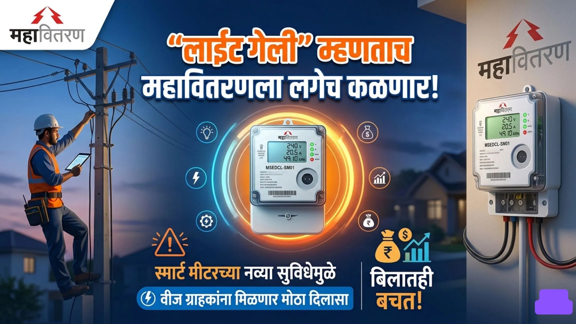 Mahavitaran smart meter
