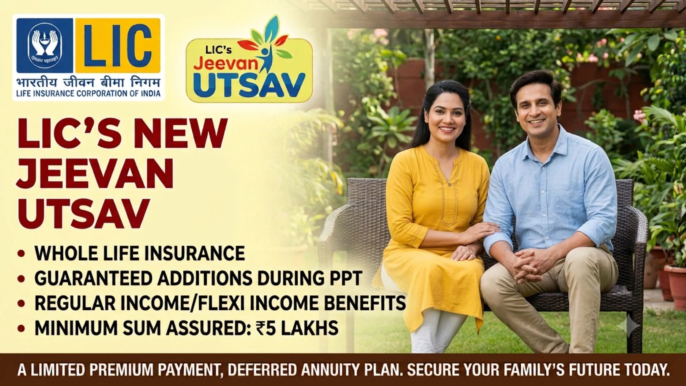 Jeevan utsav plan LIC