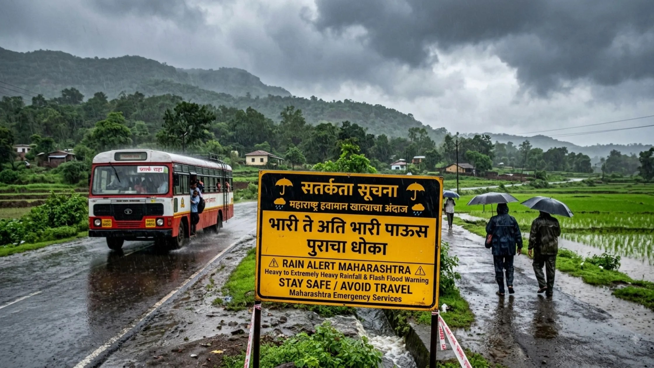 Rain Alert maharashtra