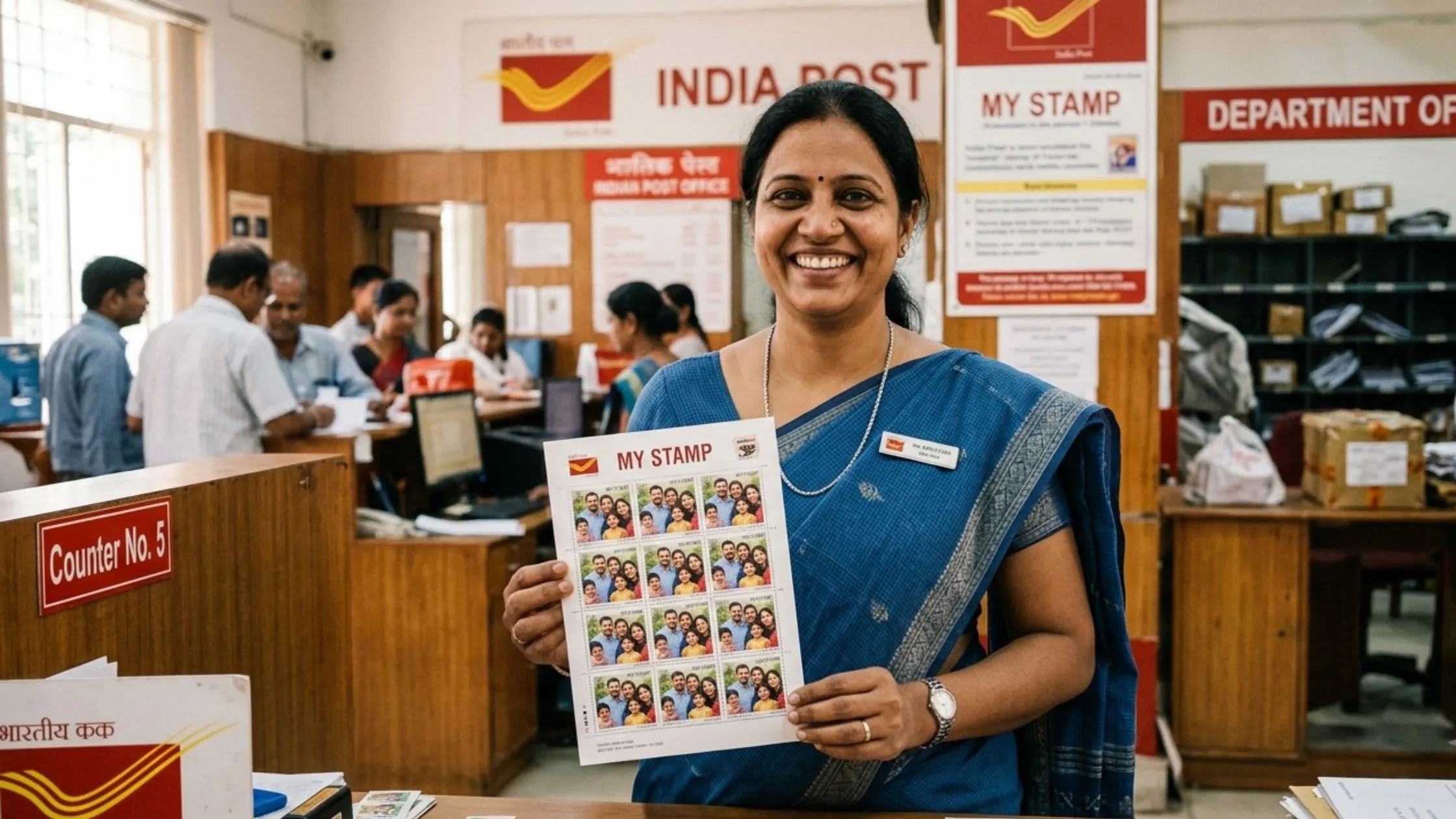 India Post My Stamp: