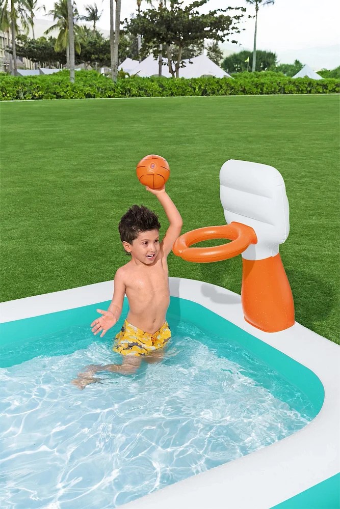 Dunk n' Splash Inflatable Family Pool - Image 6