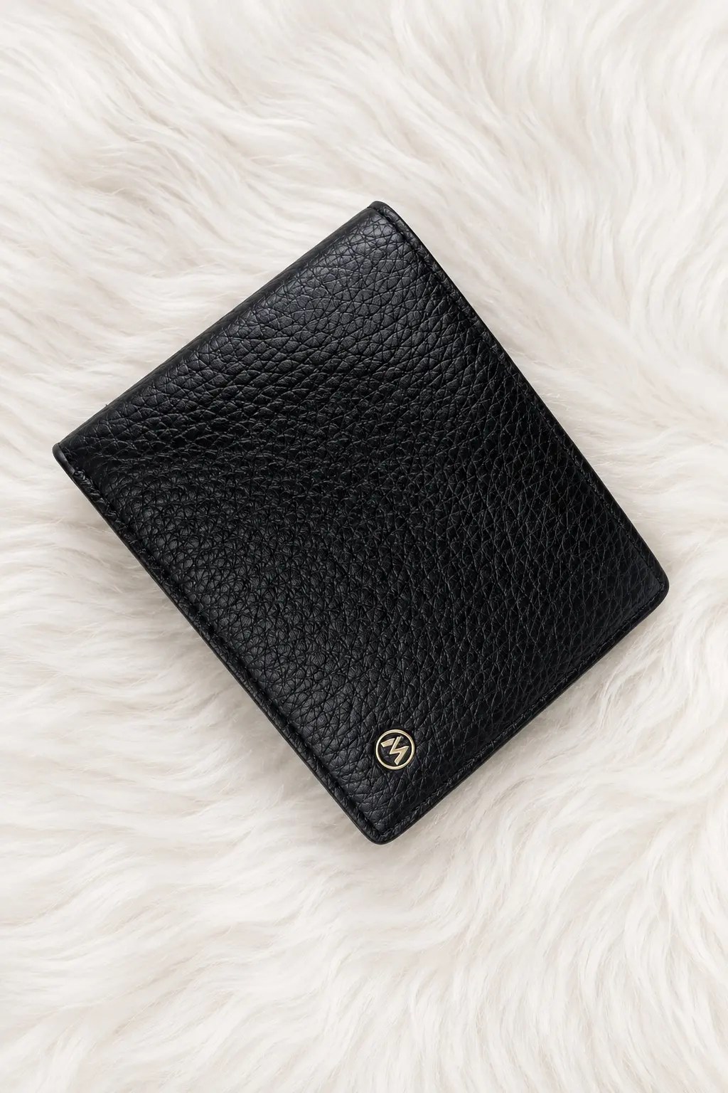 Black Leather RFID Wallet