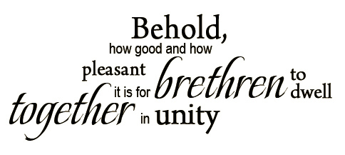 the saints' living together in oneness in the church life is blessed by God