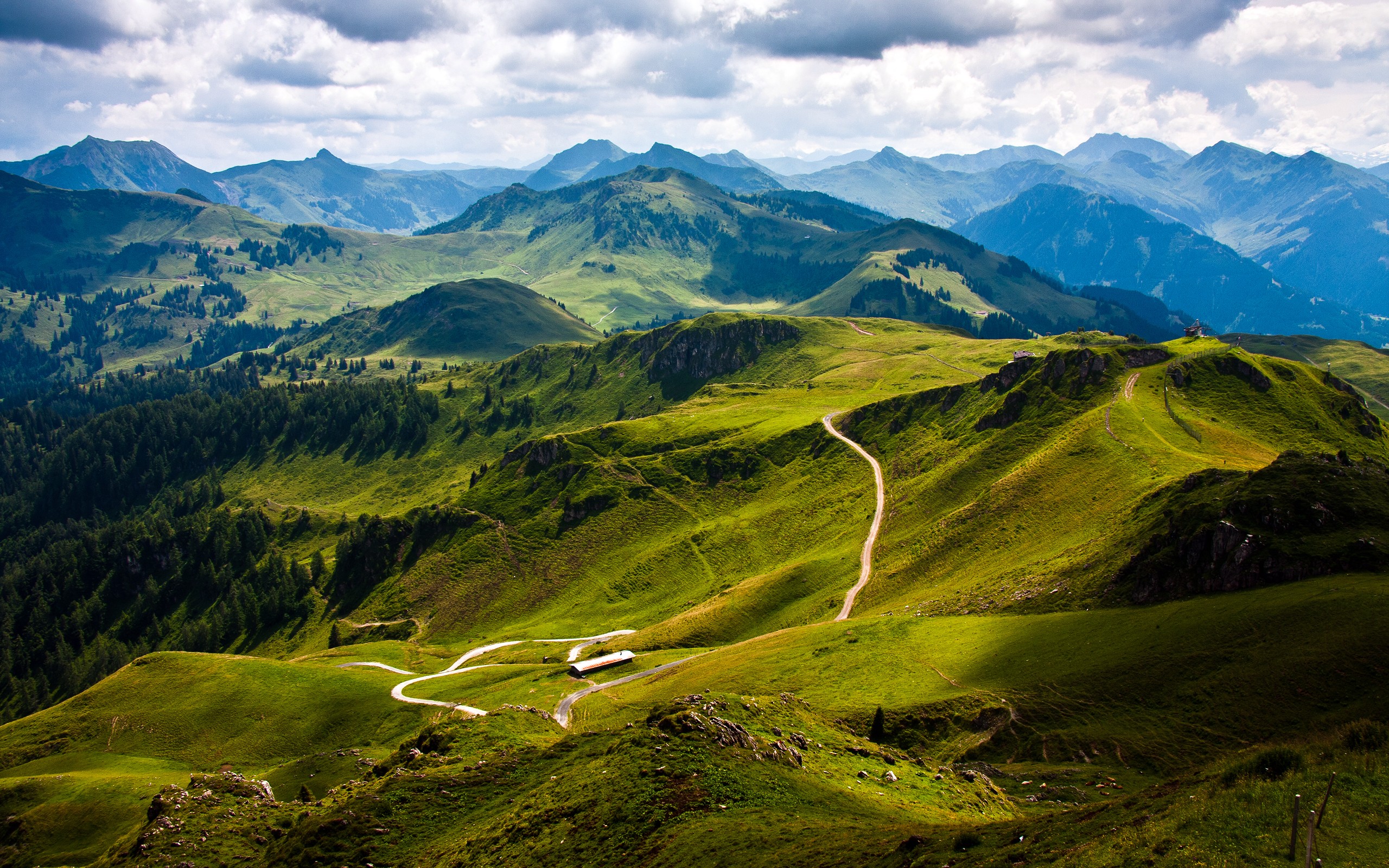 What Really Happened When Christ Was On the Cross and When He Was Buried? [in the picture: road over mountains, wallpaper stock image]