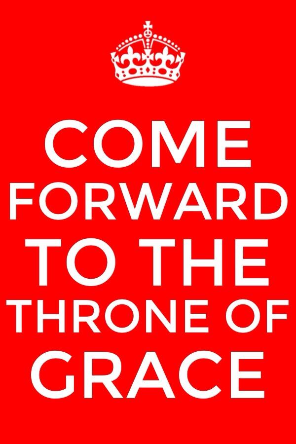 Ministering as a Priest by Coming to the Throne of Grace to Receive Mercy and Find Grace