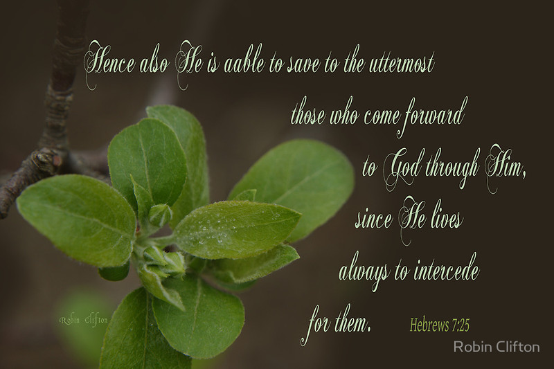 Being Saved to the Uttermost by Christ in His Kingly and Divine Priesthood [Heb. 7:25, He is able to save to the uttermost those who come forward to God through Him, since He lives always to intercede for them]