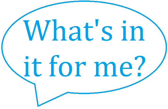 Being Exposed of and Delivered from the Commercial Mind, "What's In It For Me?"