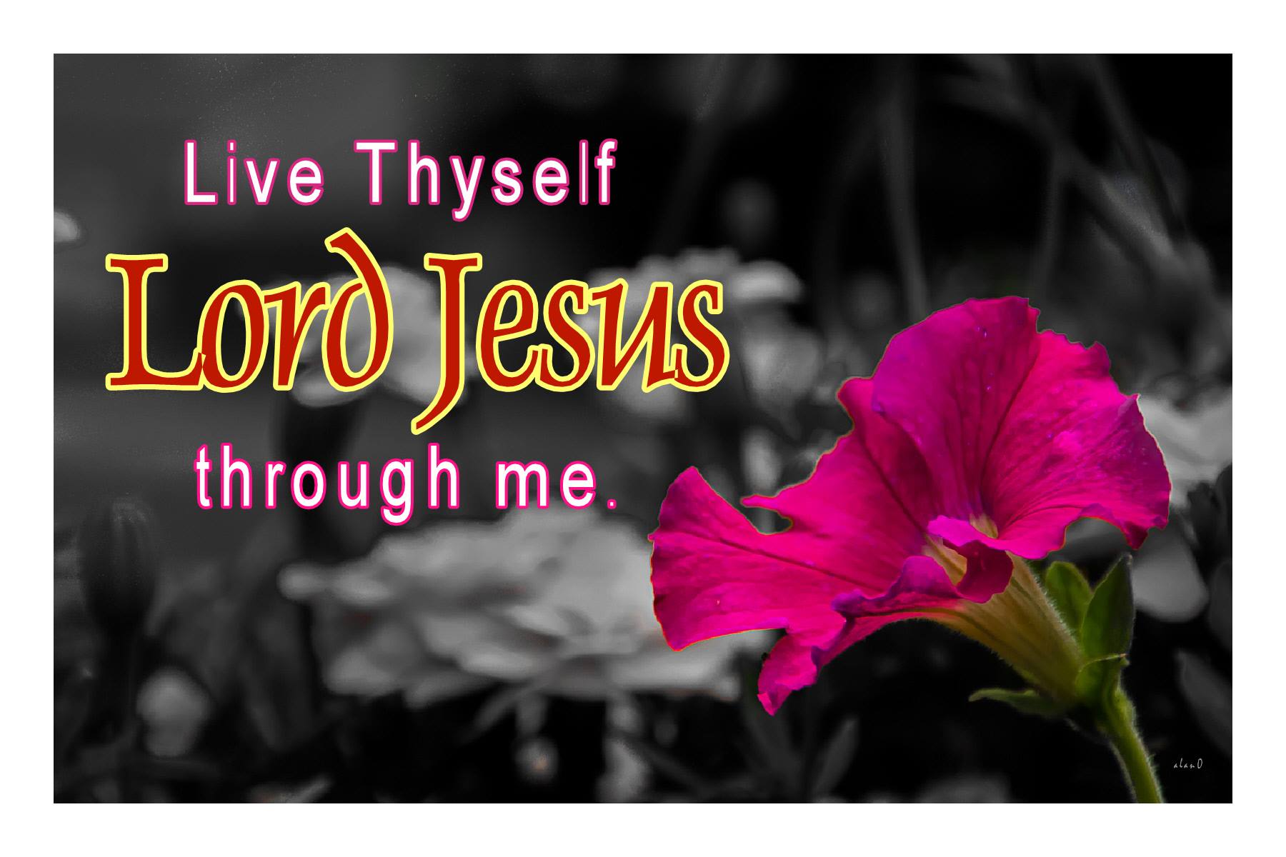 Christ in His God-man Living and in Us Fulfills God's Intention in Creating Man. Amen, live Thyself, Lord Jesus, through me!