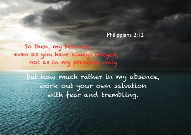 Working Out Our Own Salvation by Building Up Christ in Our Experience Day by Day. So then, my beloved, even as you have always obeyed, not as in my presence only but now much rather in my absence, work out your own salvation with fear and trembling (Phil. 2:12).