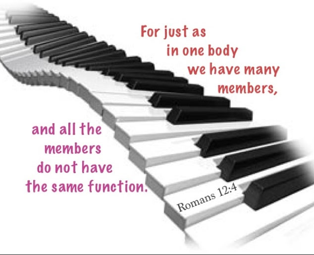 We All have a Special Place and Function in the Body: Don't Go Beyond Your Measure! See Rom. 12:4
